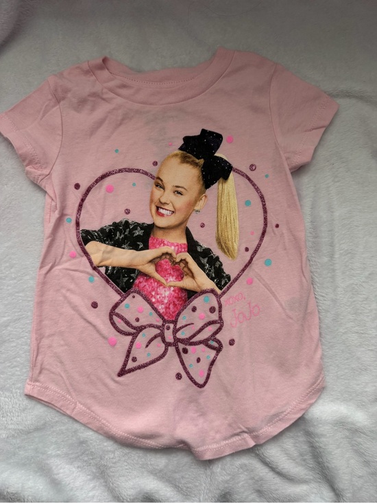 jumping beans Other - jumping beans Pink JoJo Siwa Graphic Tee with Glitter Accents